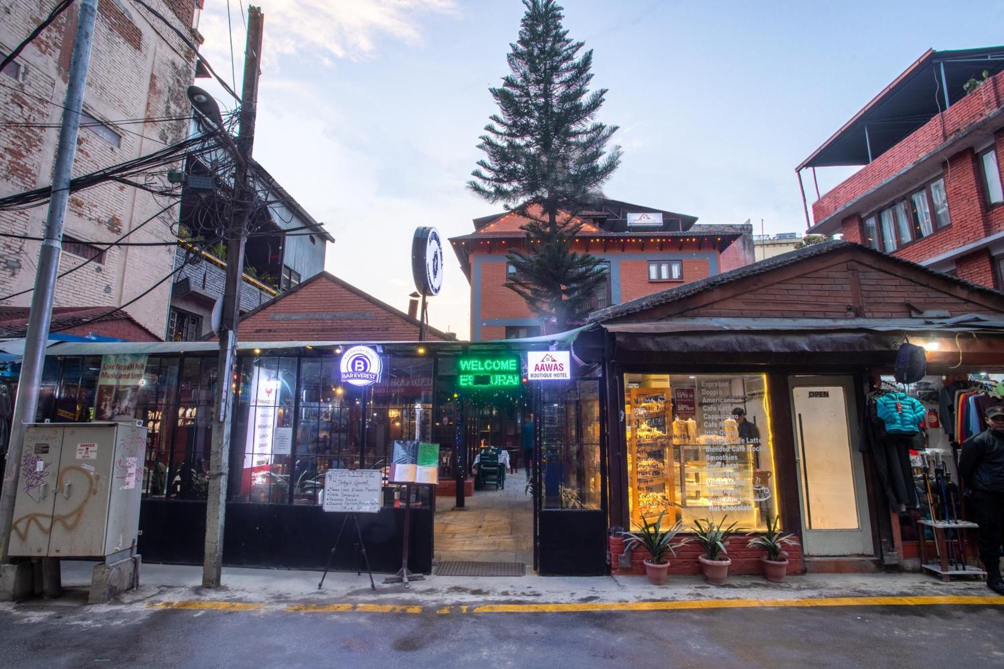 Aawas Boutique Hotel Katmandu Zewnętrze zdjęcie
